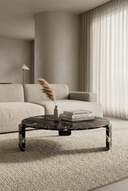 İskandinav Mermer Orta Sehpa – Velvet Black