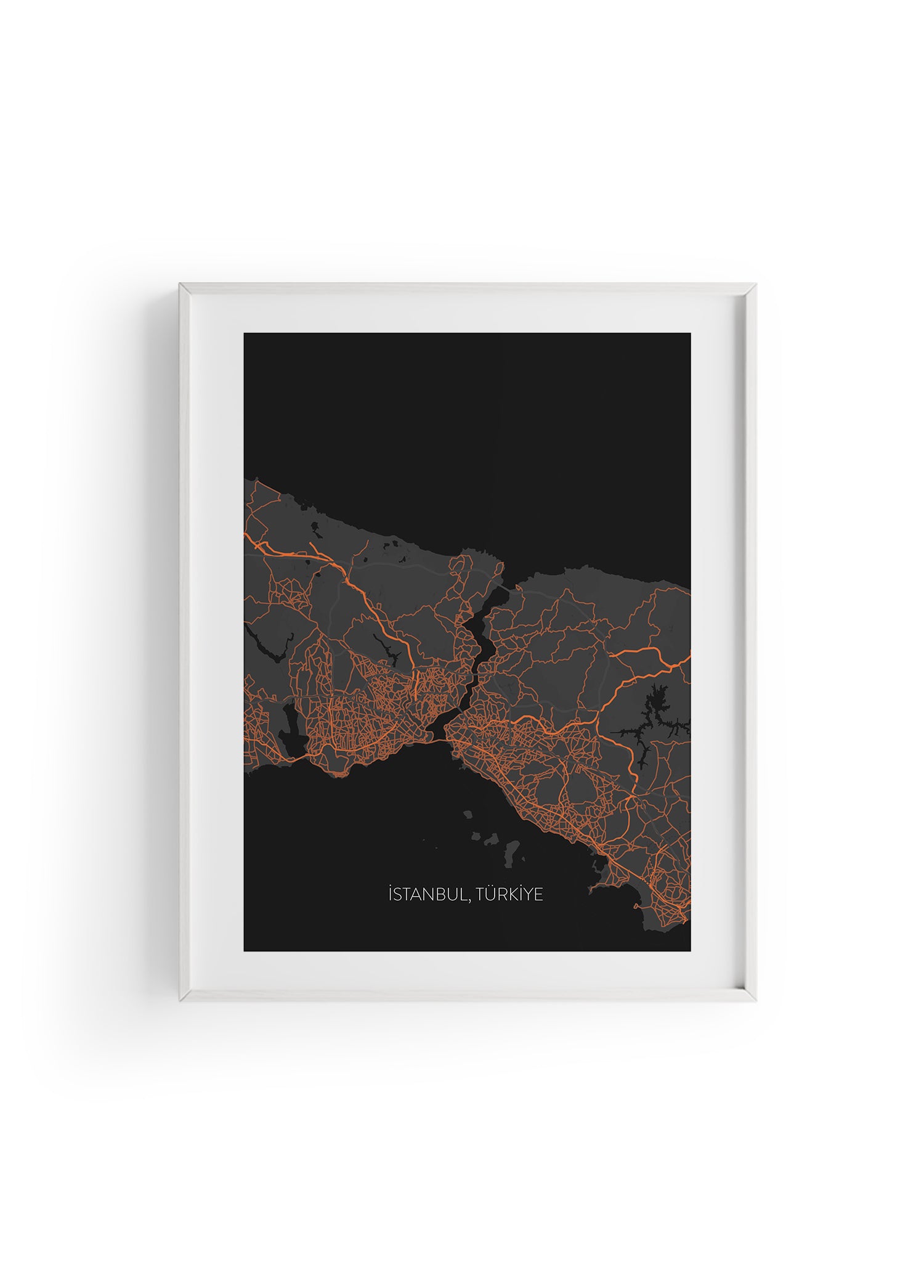 İstanbul Şehir Haritası Poster