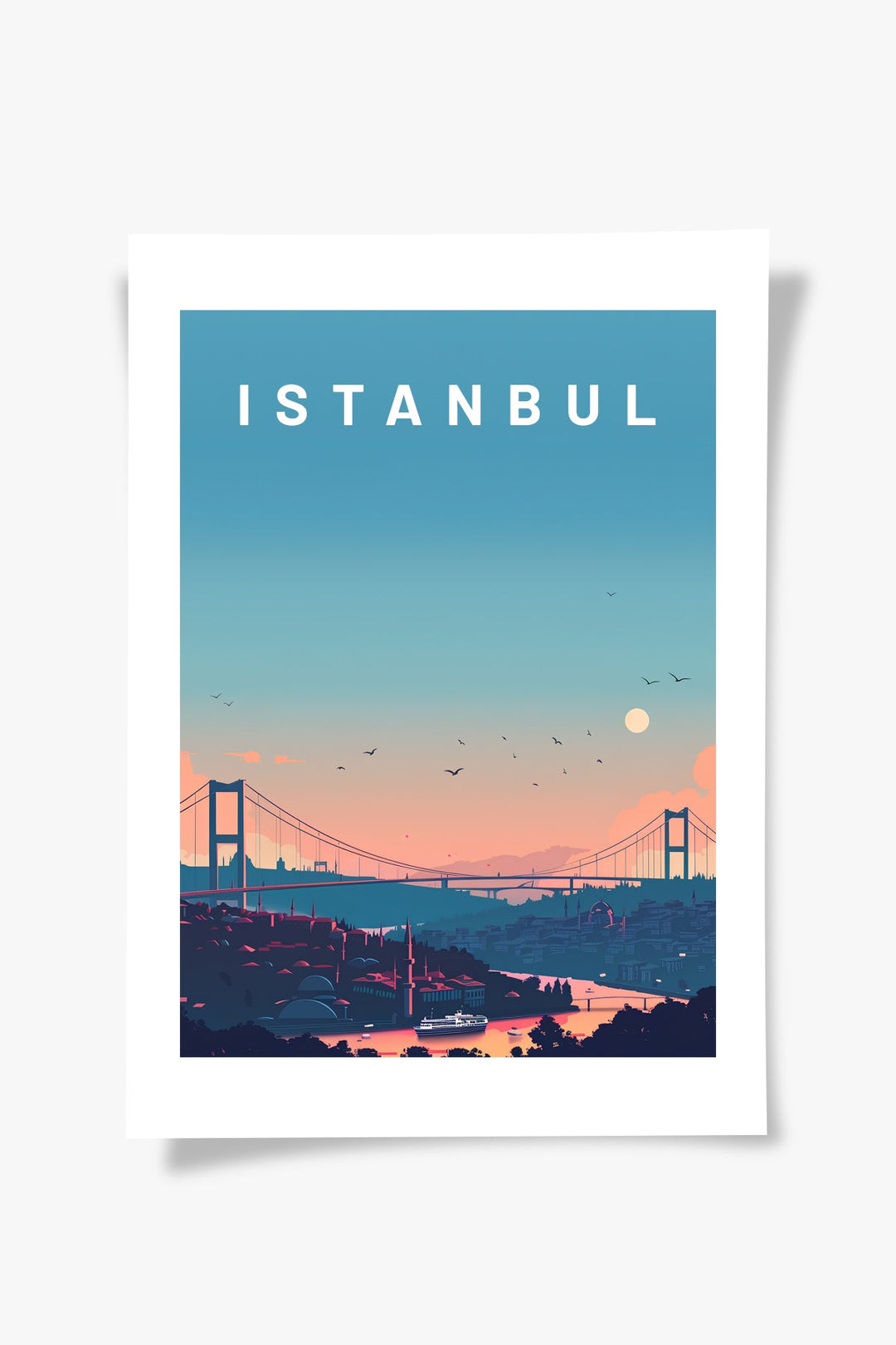 Istanbul | Şehir Posteri