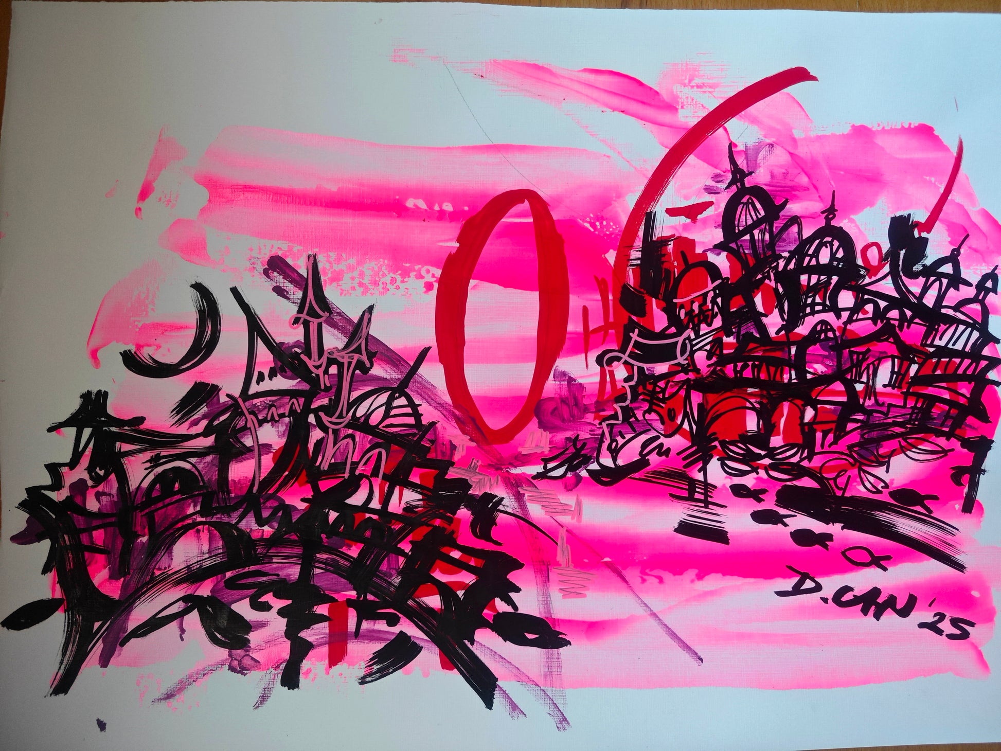 “İstanbul’Un Çizgisel Hafızası” Tablo