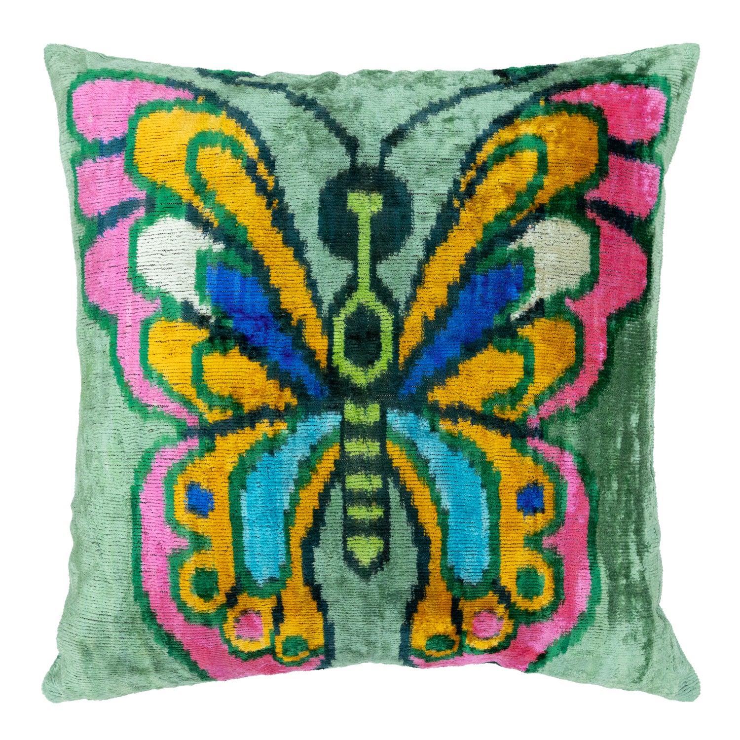 Itır El Yapımı İkat Kırlent 50x50 cm-Yastık & Kırlent-Soho Antiq-NowShopFun