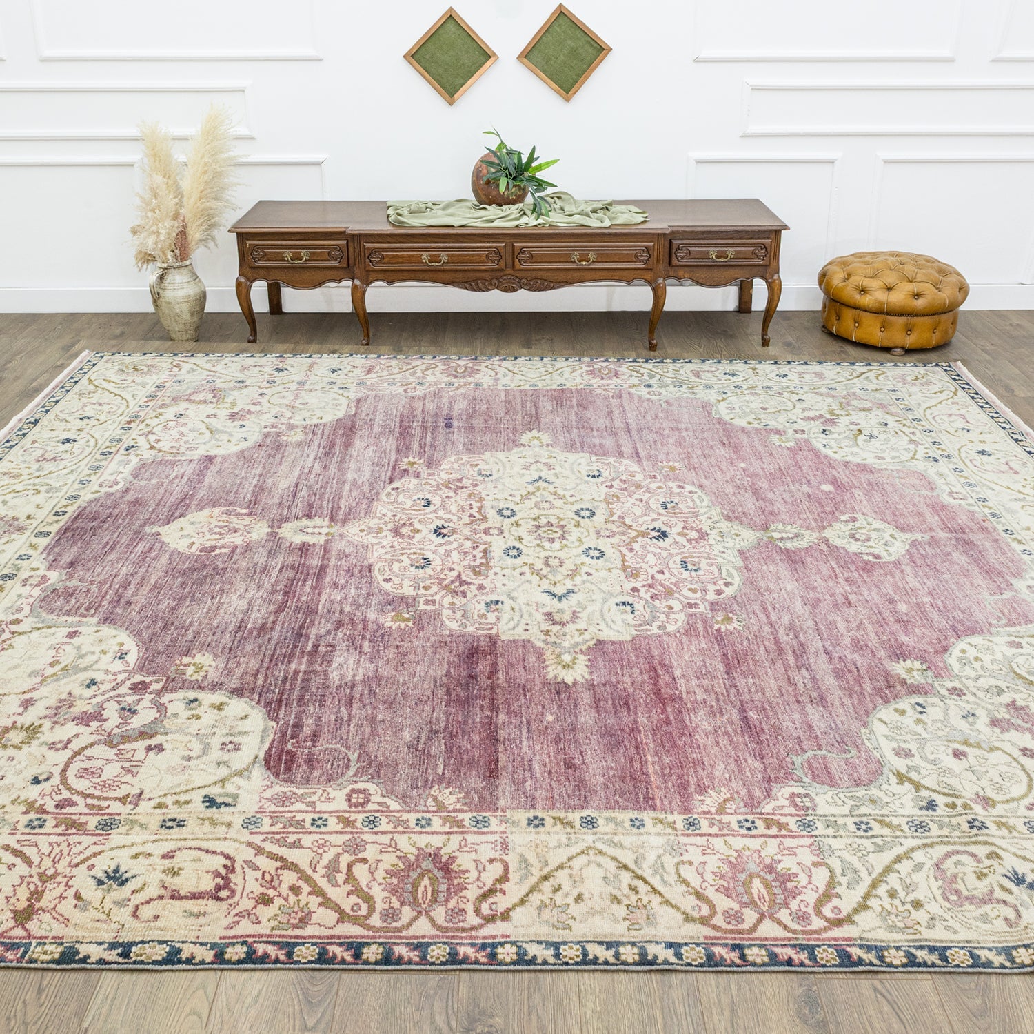 İynem Madalyon Desenli El Dokuma Halı 266x350 cm