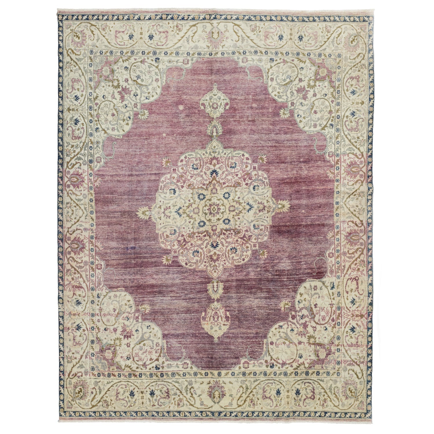 İynem Madalyon Desenli El Dokuma Halı 266x350 cm