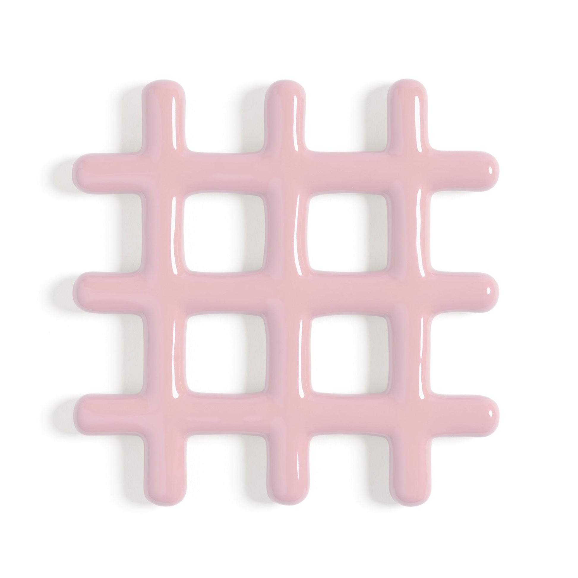 Izgara Figürlü Pembe Nihale