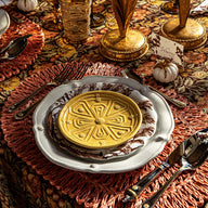 Jardins Du Monde Nergis Sarısı Yan Servis Ve Kokteyl Tabağı Karışık 4lü Set-Tabak-Juliska-NowShopFun