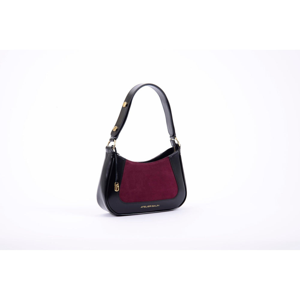 Jasmine Hobo Deep Red Omuz Çantası-Omuz Çantası-Atelier Galin-NowShopFun