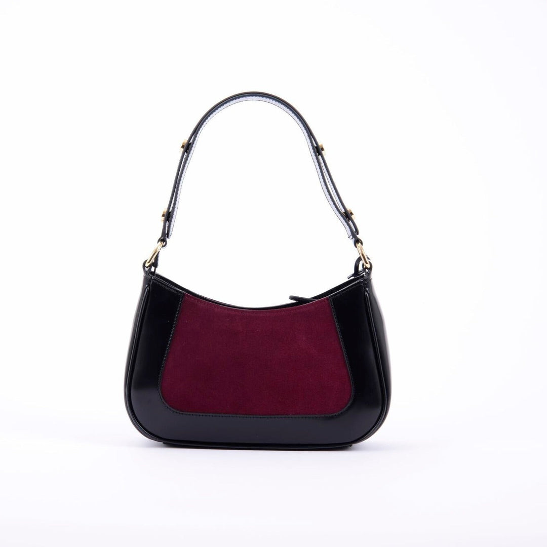 Jasmine Hobo Deep Red Omuz Çantası-Omuz Çantası-Atelier Galin-NowShopFun