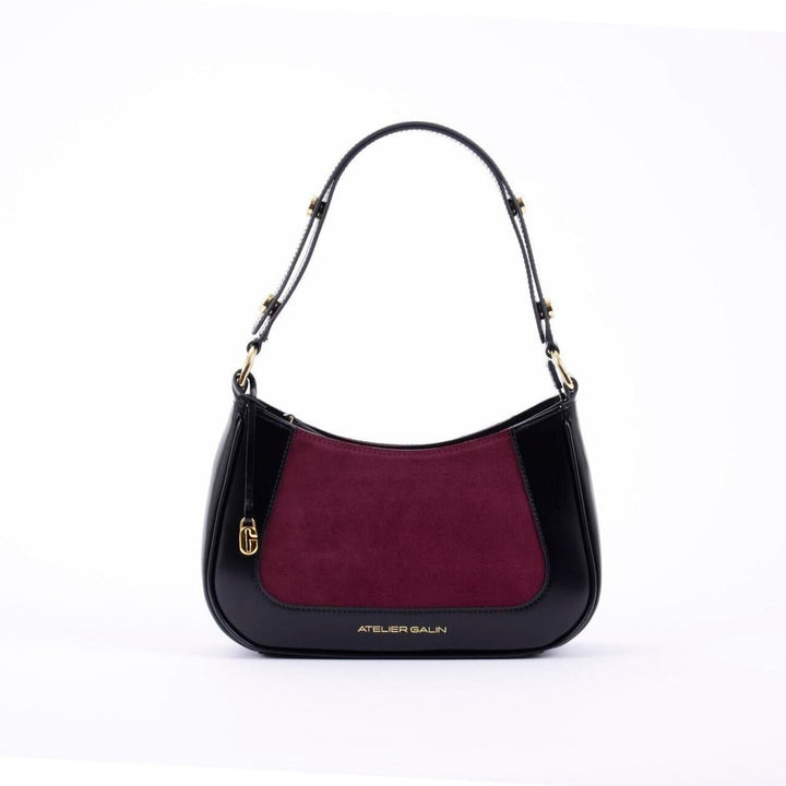 Jasmine Hobo Deep Red Omuz Çantası-Omuz Çantası-Atelier Galin-NowShopFun