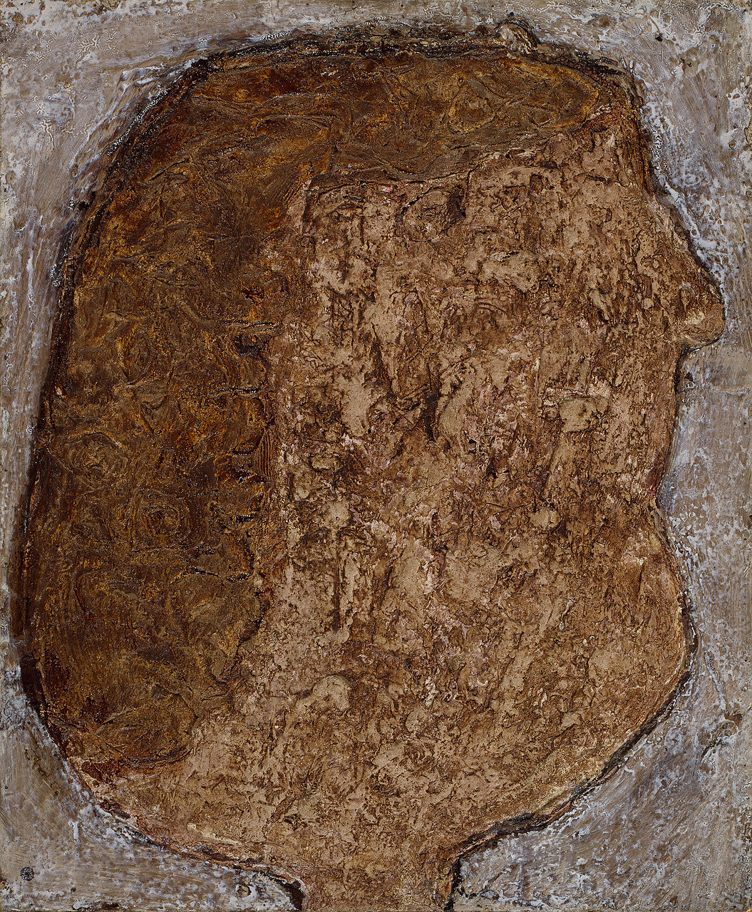 Jean Dubuffet - Esmer Kadın Fine Art Baskı