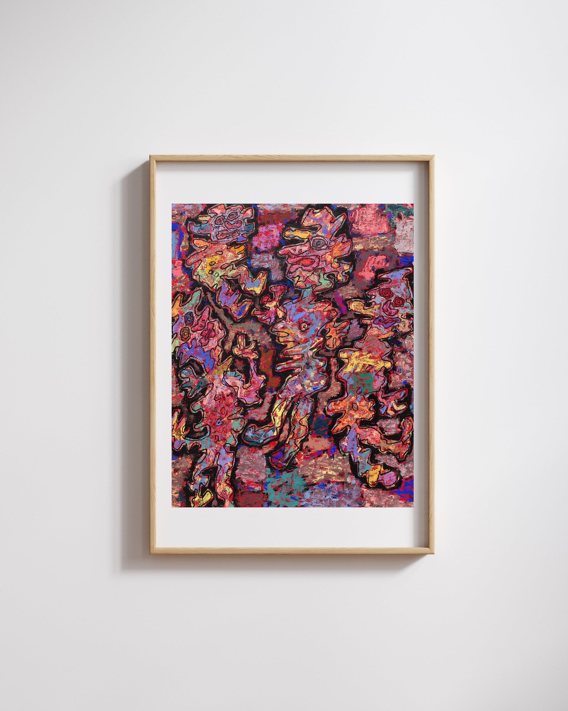 Jean Dubuffet - Uğurlu An Fine Art Baskı