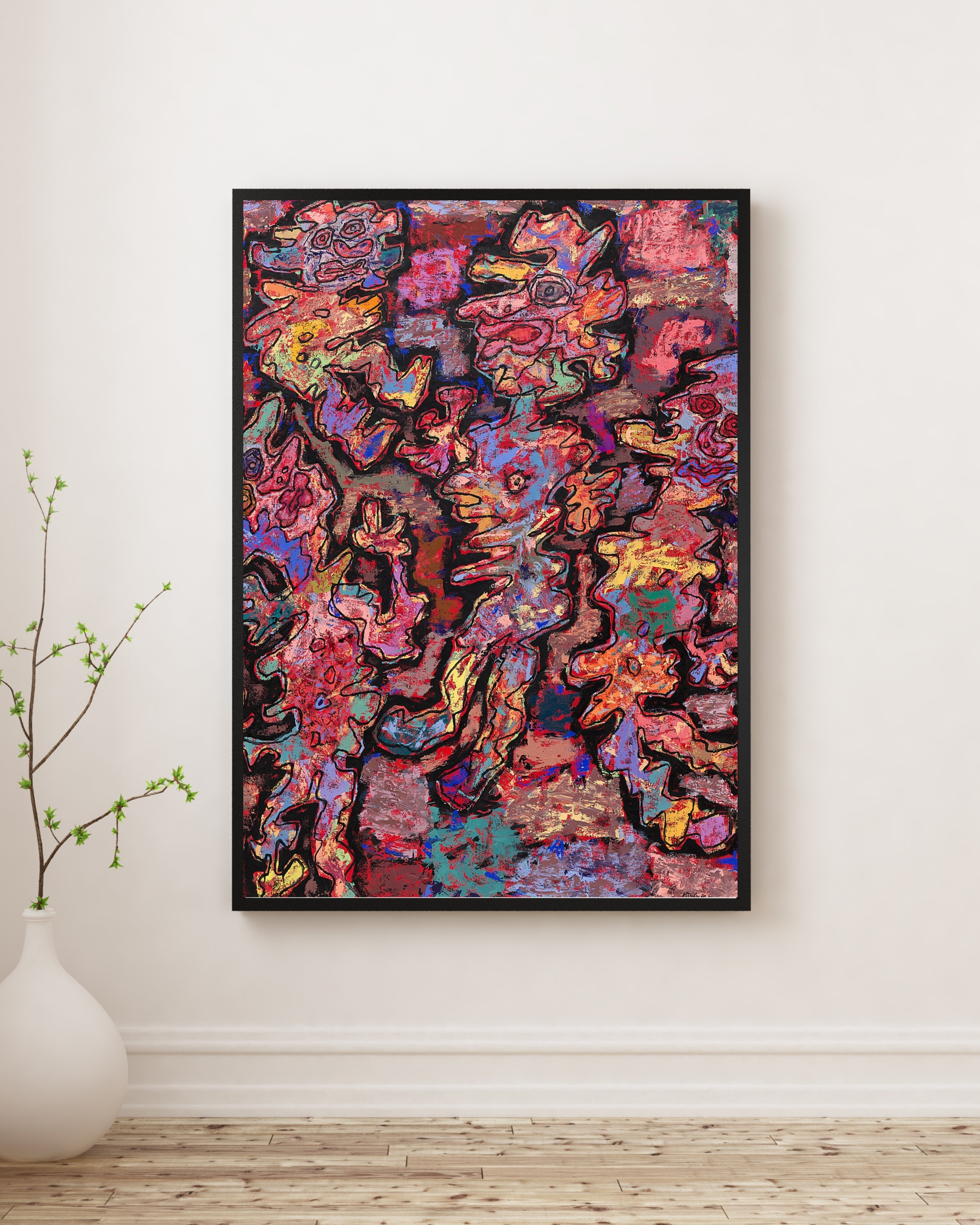 Jean Dubuffet - Uğurlu An Fine Art Baskı