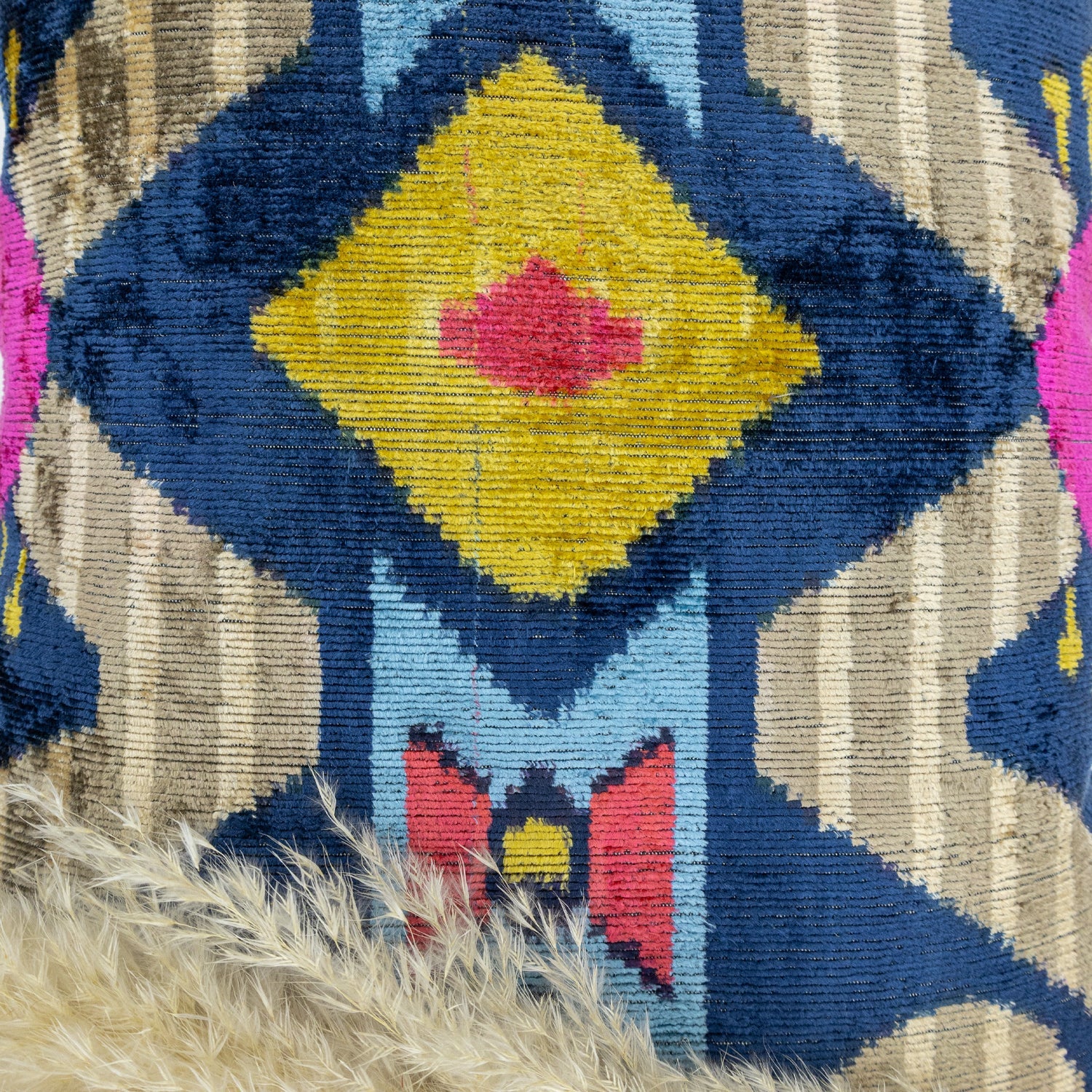 Jean El Yapımı Kadife Kırlent 60x40 cm-Yastık & Kırlent-Soho Antiq-NowShopFun