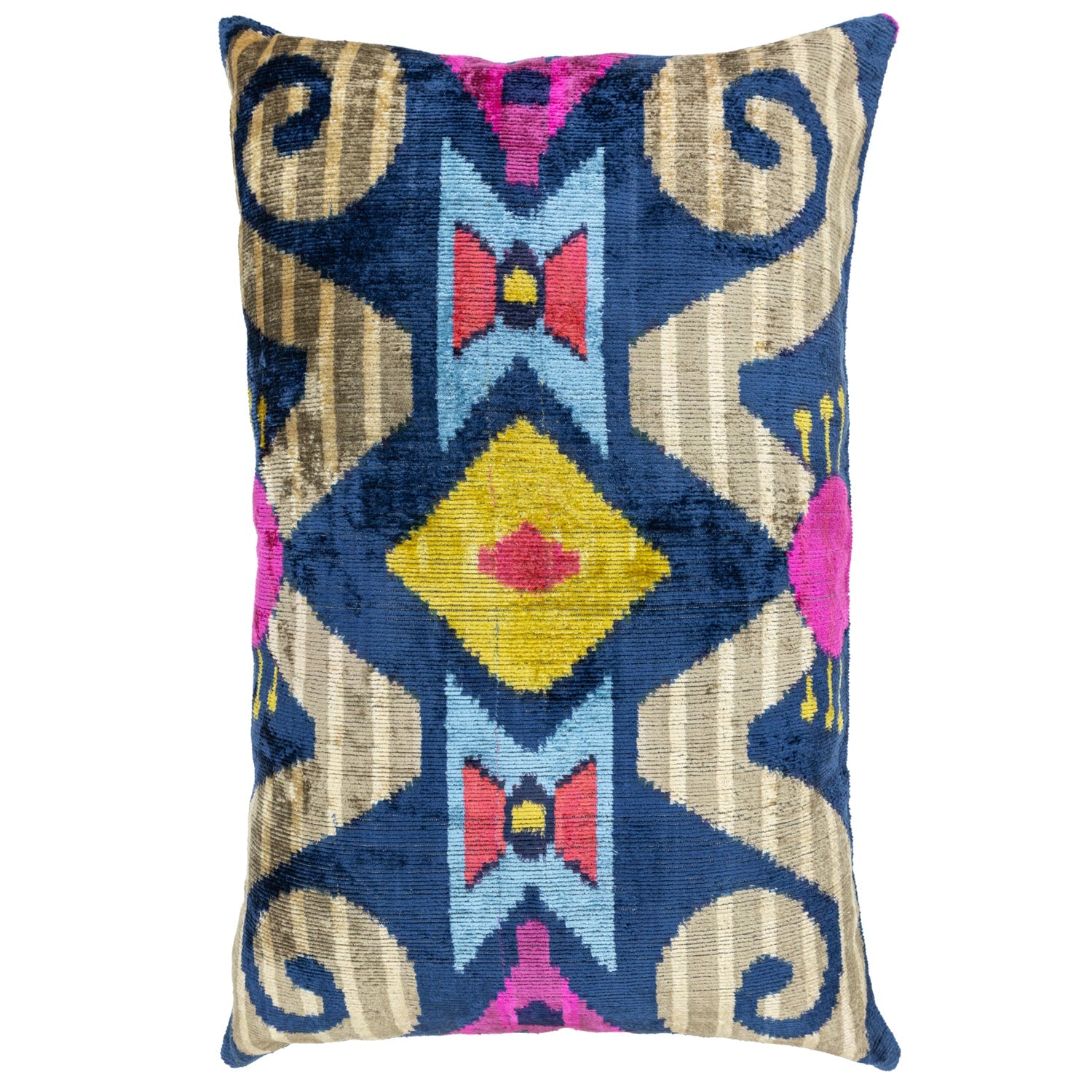 Jean El Yapımı Kadife Kırlent 60x40 cm-Yastık & Kırlent-Soho Antiq-NowShopFun