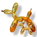 Jeff Koons Inspired Balloon Dog XXLarge – Gold Balon Köpek Heykeli