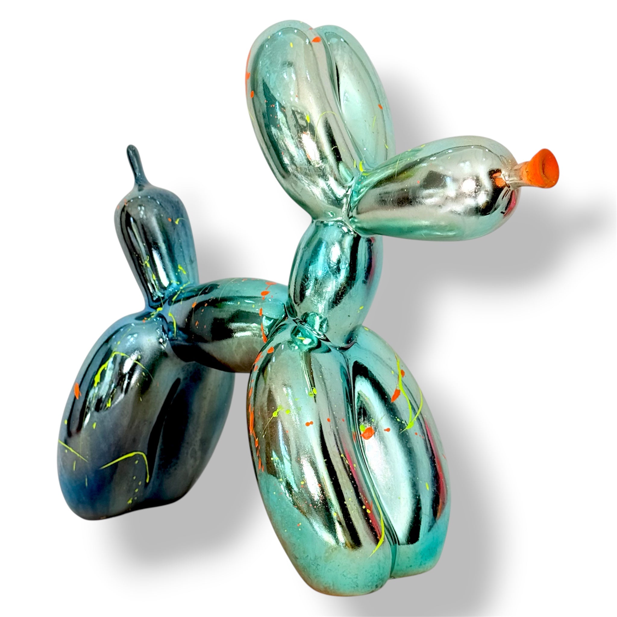Jeff Koons Inspired Balloon Dog XXLarge – Mavi Balon Köpek Heykeli