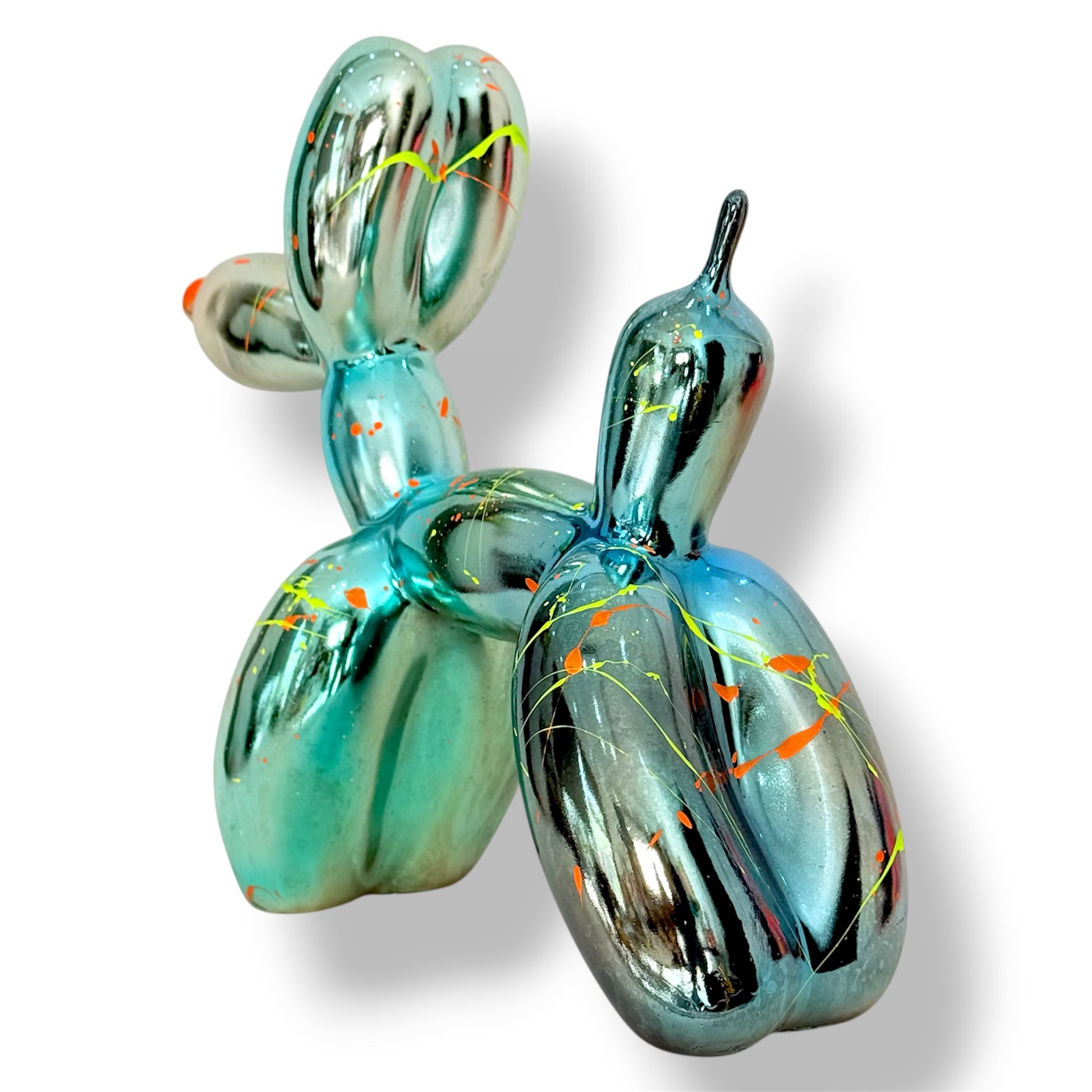 Jeff Koons Inspired Balloon Dog XXLarge – Mavi Balon Köpek Heykeli
