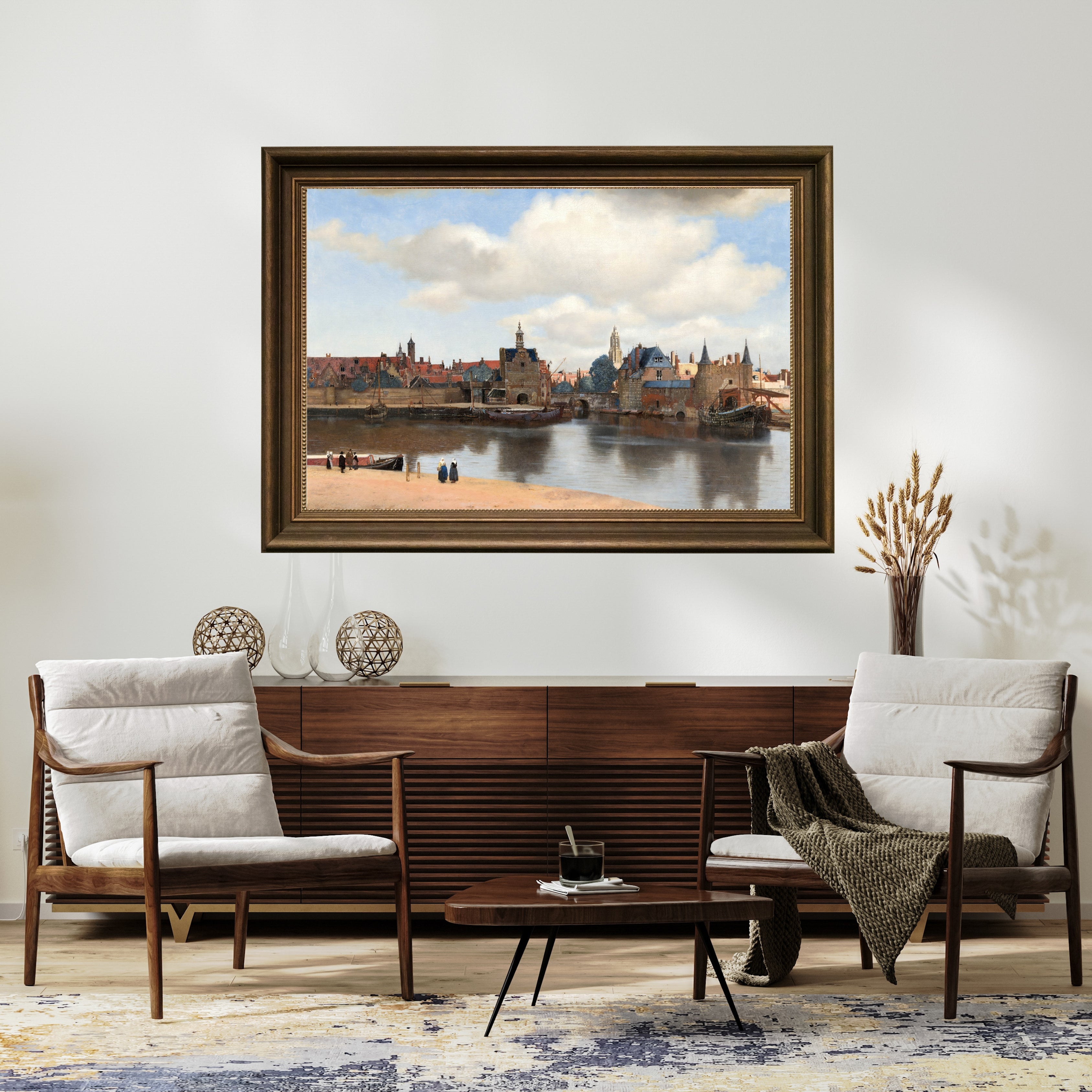 Johannes Vermeer - Delft Manzarası Fine Art Baskı