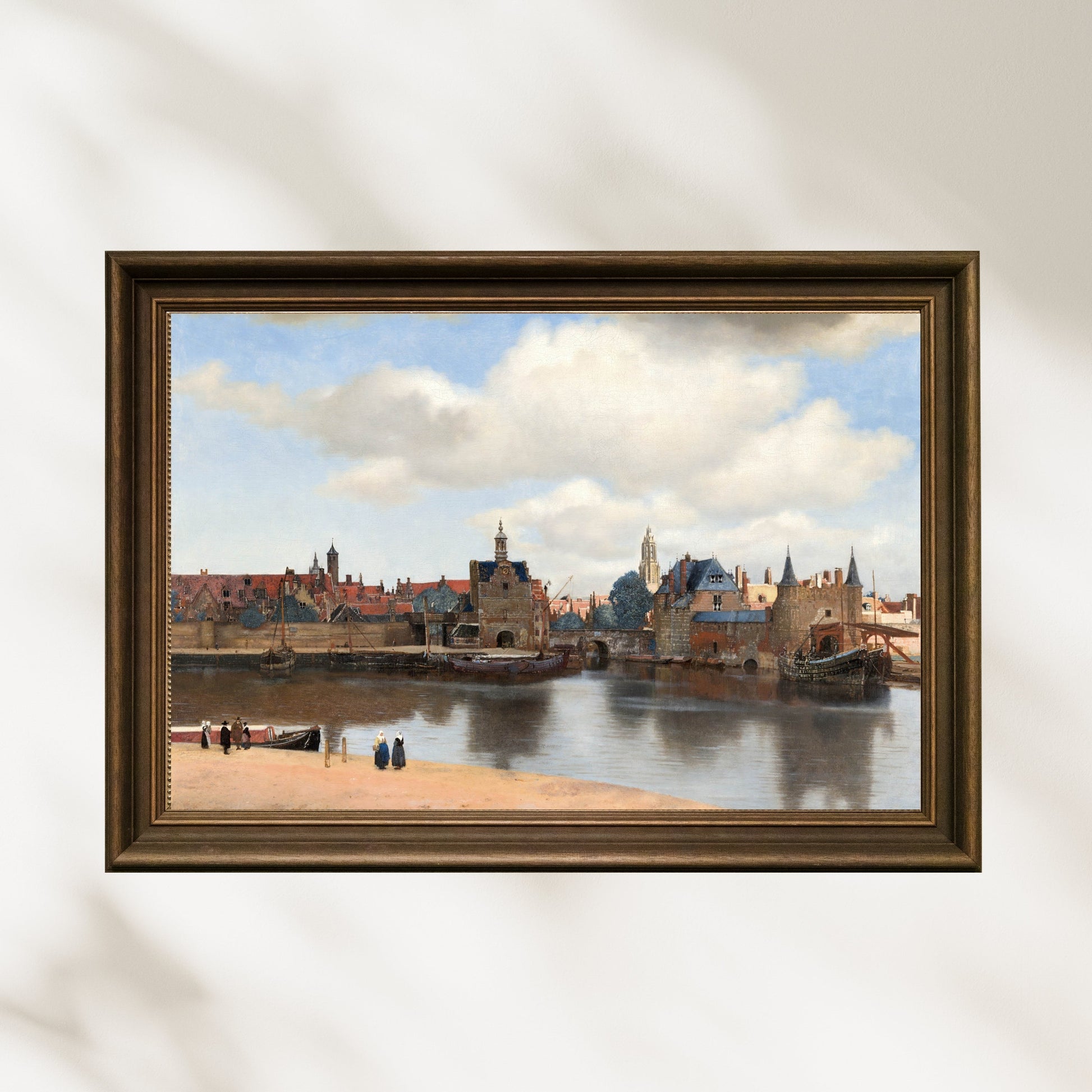 Johannes Vermeer - Delft Manzarası Fine Art Baskı