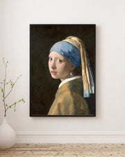 Johannes Vermeer - İnci Küpeli Kız Fine Art Baskı