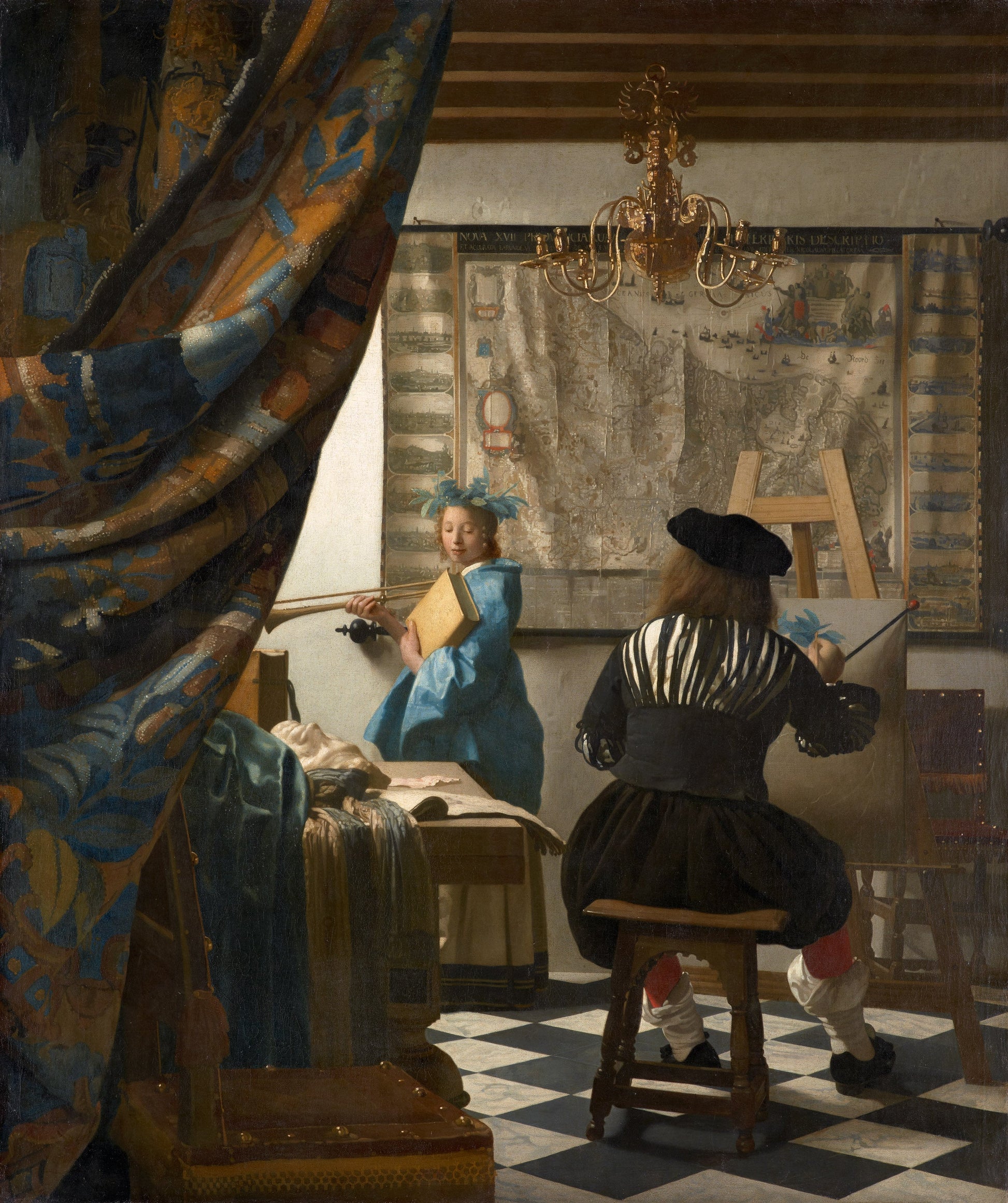 Johannes Vermeer - Resim Sanatı Fine Art Baskı