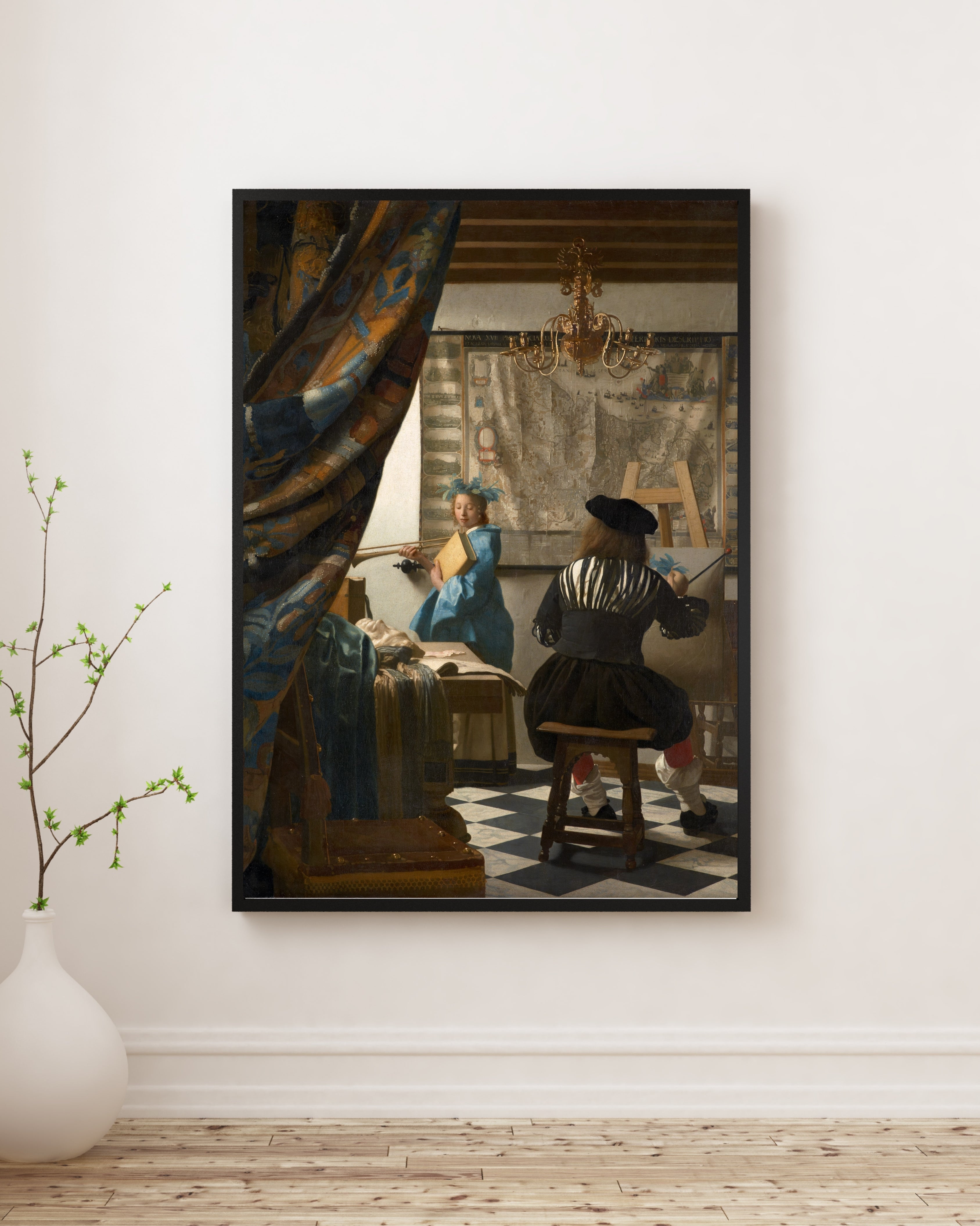 Johannes Vermeer - Resim Sanatı Fine Art Baskı
