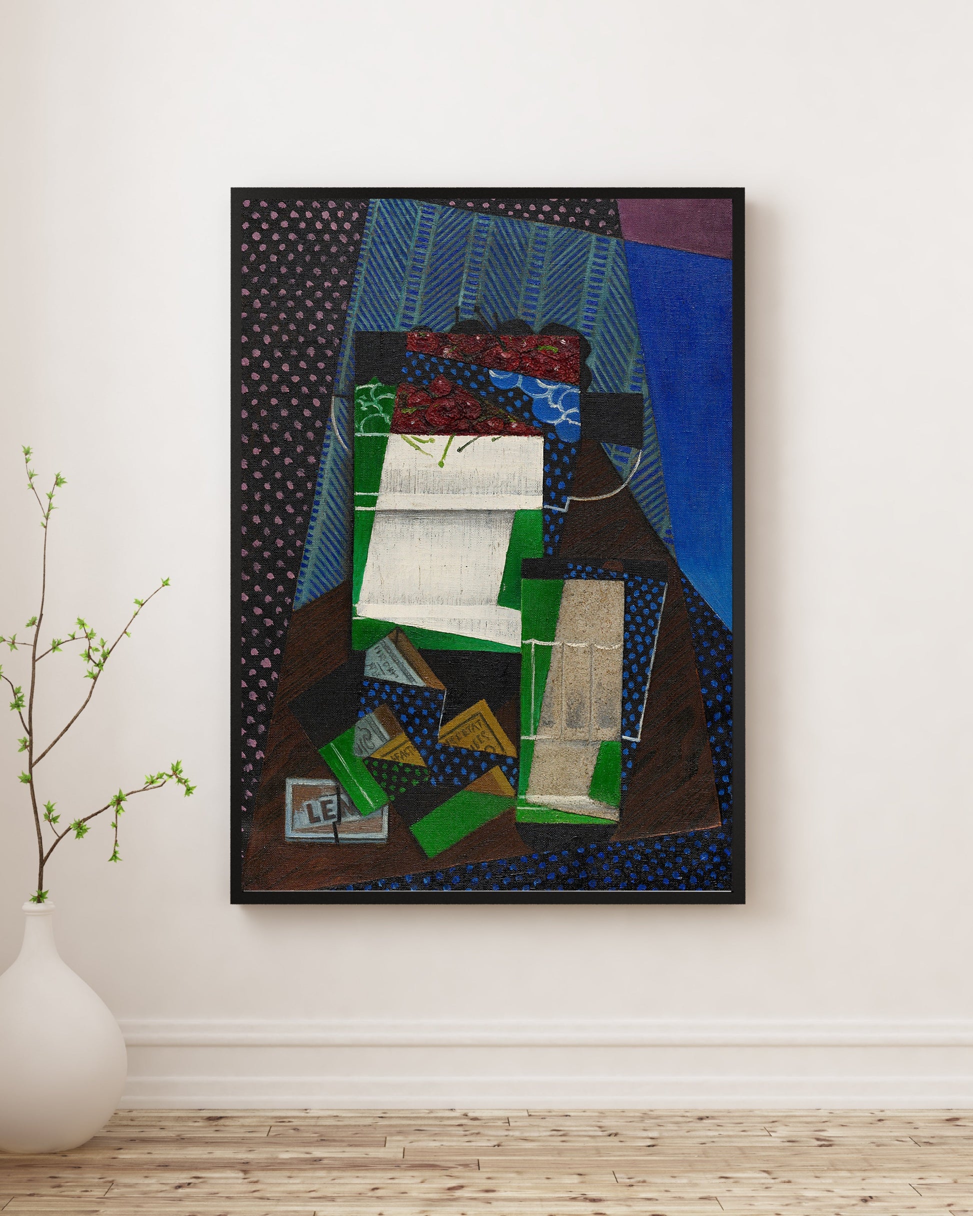 Juan Gris - Kirazlar Fine Art Baskı