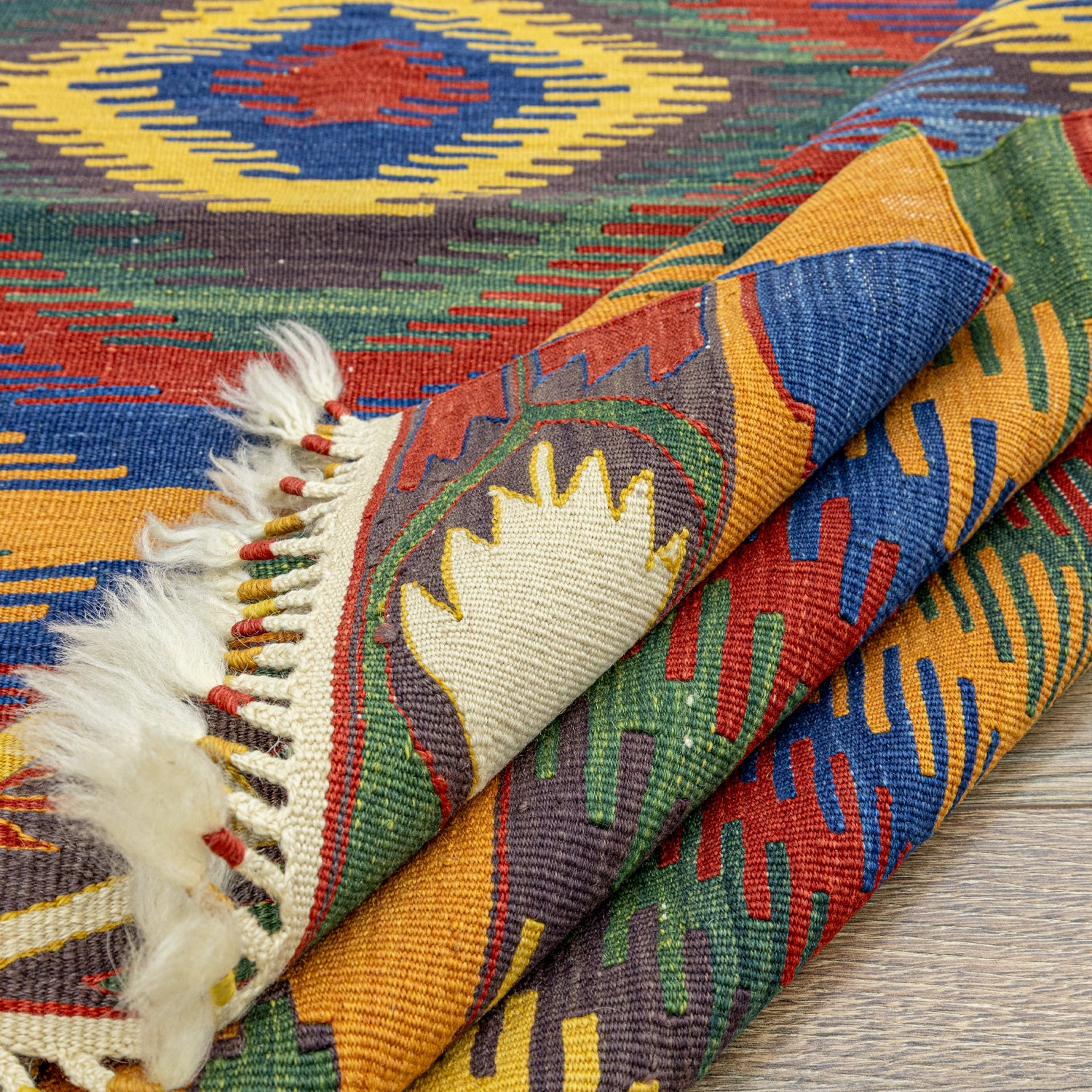 Judos Geometrik Tasarımlı Kilim 130X177 Cm