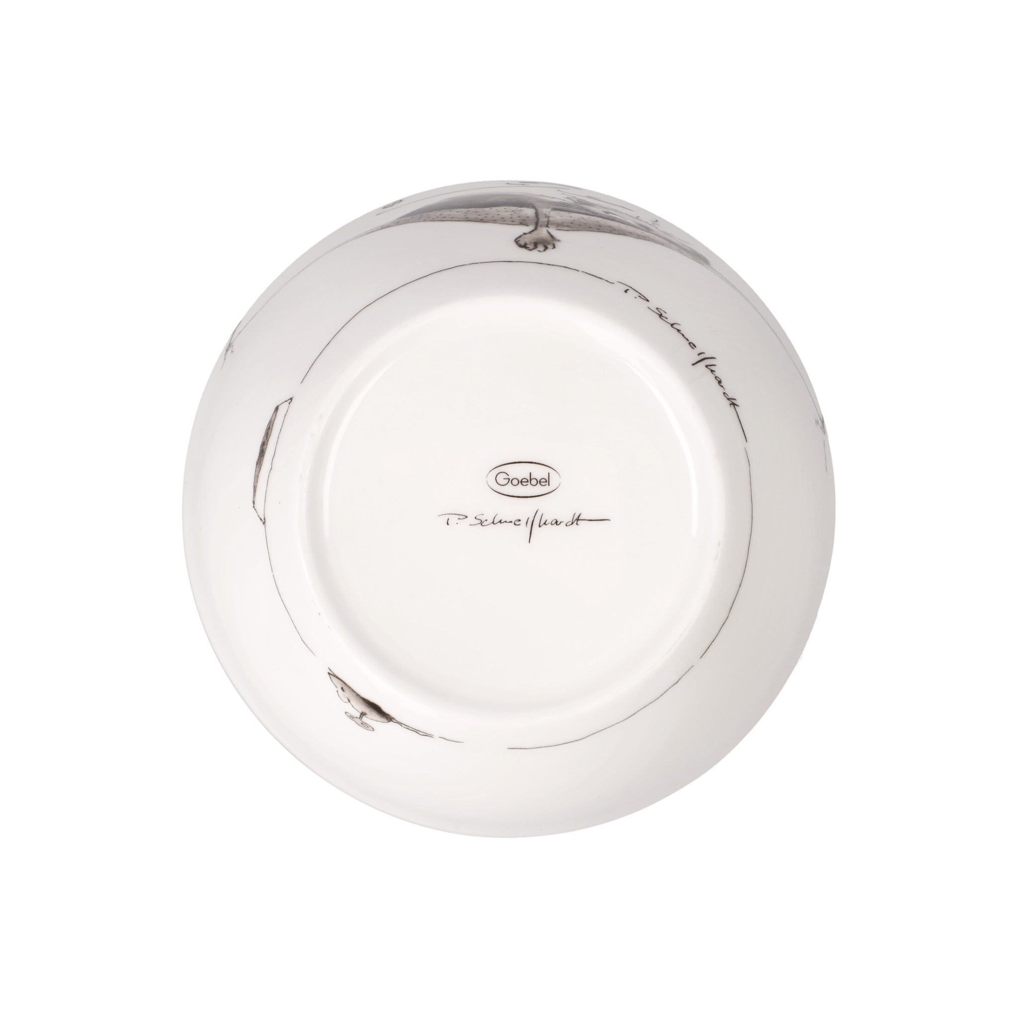 Just Relax Hamağında Dinlenen Kedi Kase - Atelier Peter Schellhardt Koleksiyonu