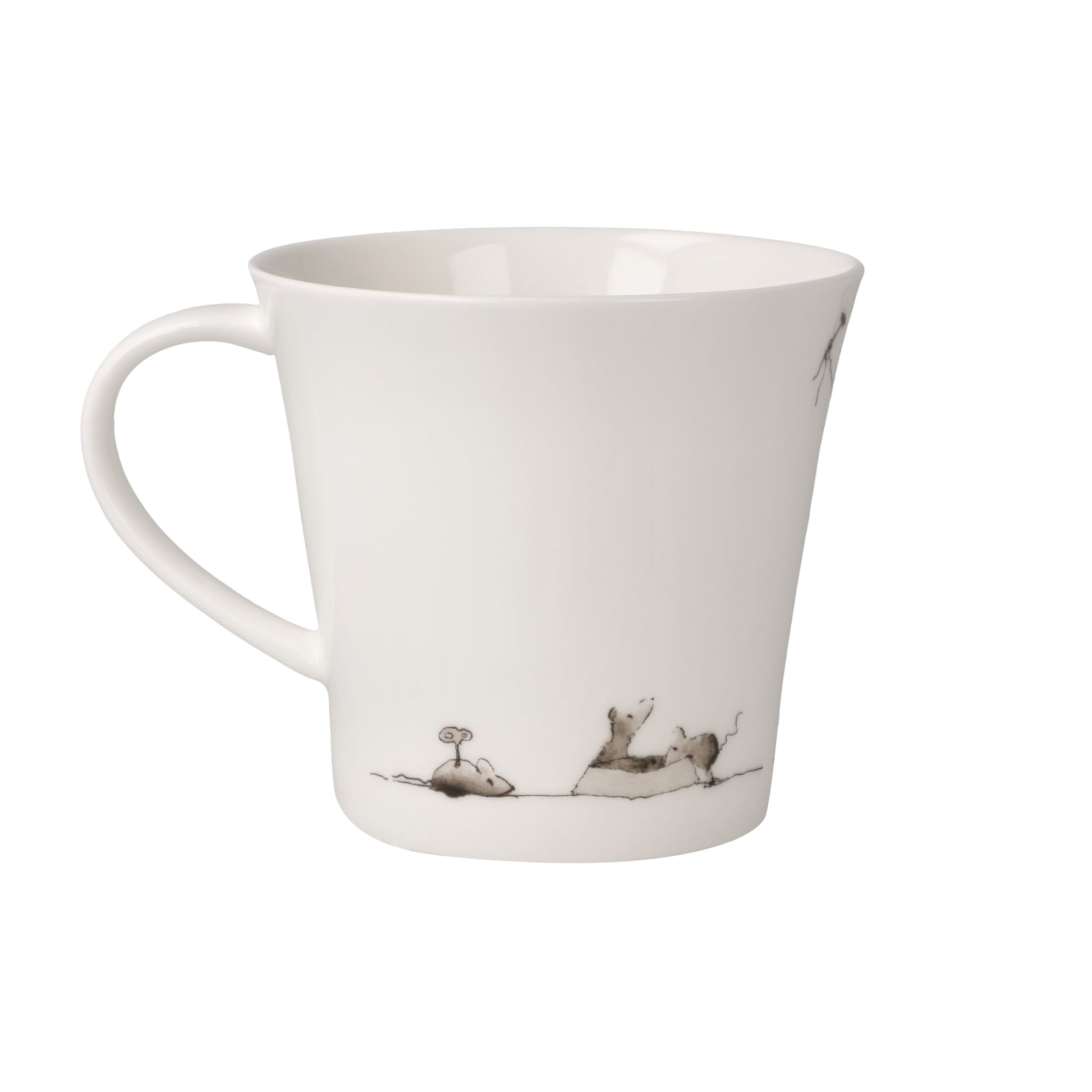 Just Relax Hamağında Dinlenen Kedi Kupa - Atelier Peter Schellhardt Koleksiyonu