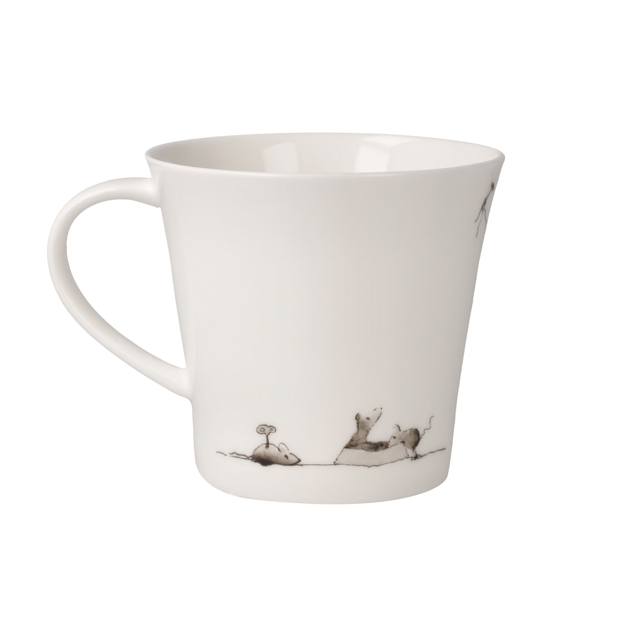 Just Relax Hamağında Dinlenen Kedi Kupa - Atelier Peter Schellhardt Koleksiyonu