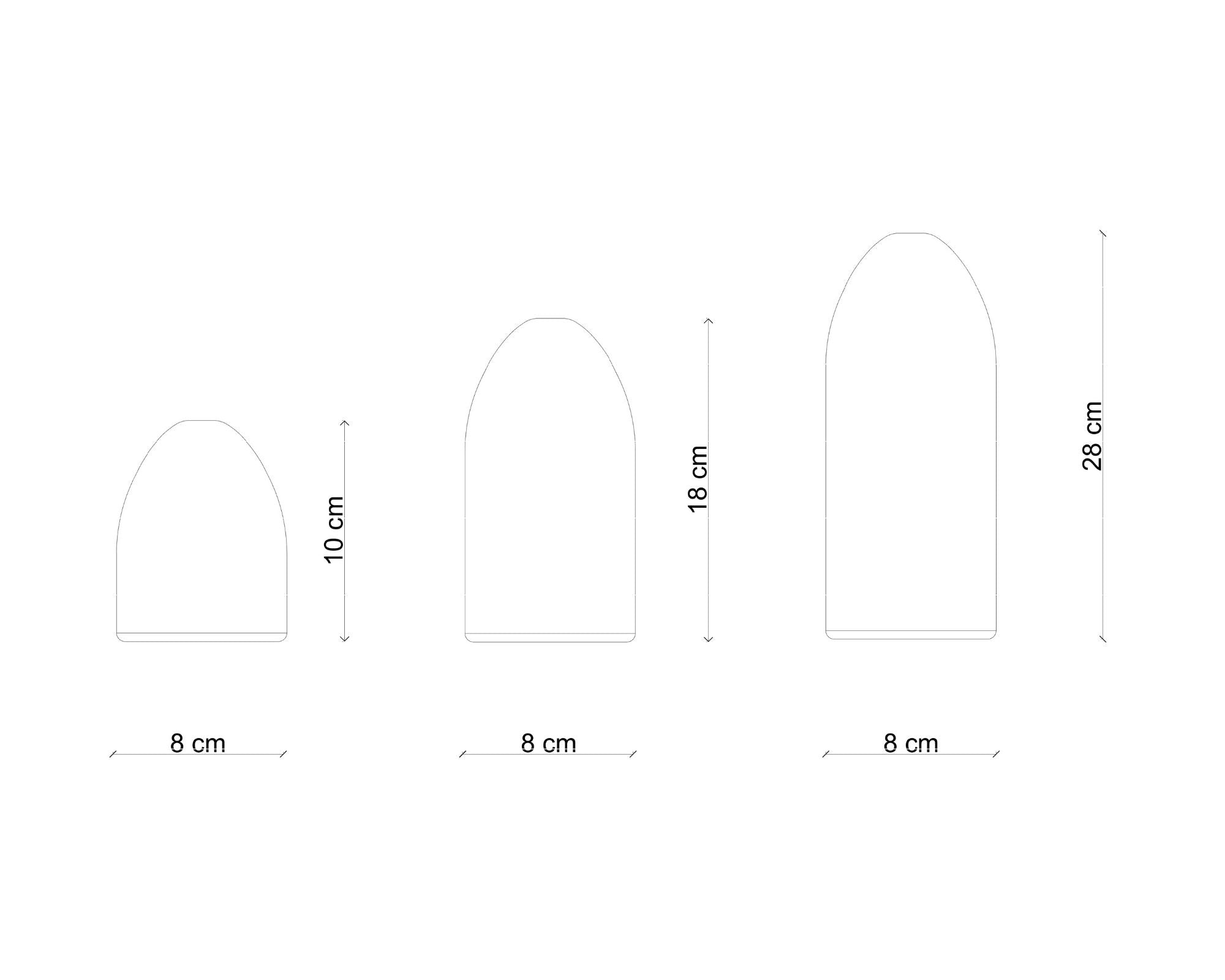 Bullet Kağıt Ağırlık Ve Dekoratif Obje Seti, Sedir, Ahşap