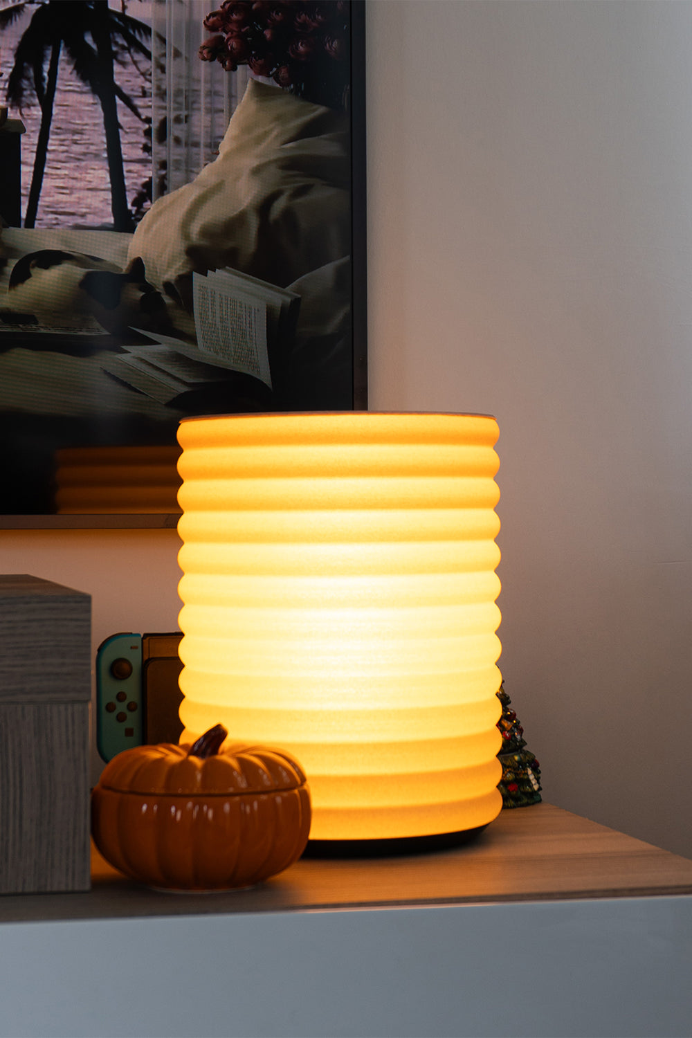 Kaia Ahşap Yer Lambası