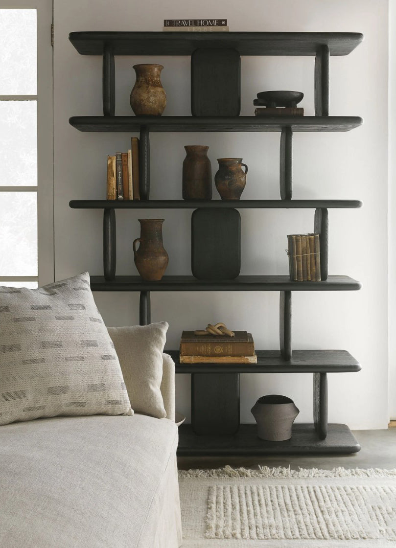 Kaida Masif Ahşap Kitaplık - Raf-Kitaplık-Regen Studio-Naturel-NowShopFun