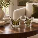 Kaideli Dekoratif Cam Kelebek Obje-Dekoratif Ürün-Garni Design House-BEYAZ-NowShopFun