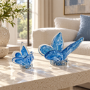 Kaideli Dekoratif Cam Kelebek Obje-Dekoratif Ürün-Garni Design House-BEYAZ-NowShopFun