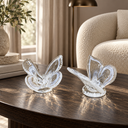 Kaideli Dekoratif Cam Kelebek Obje-Dekoratif Ürün-Garni Design House-BEYAZ-NowShopFun
