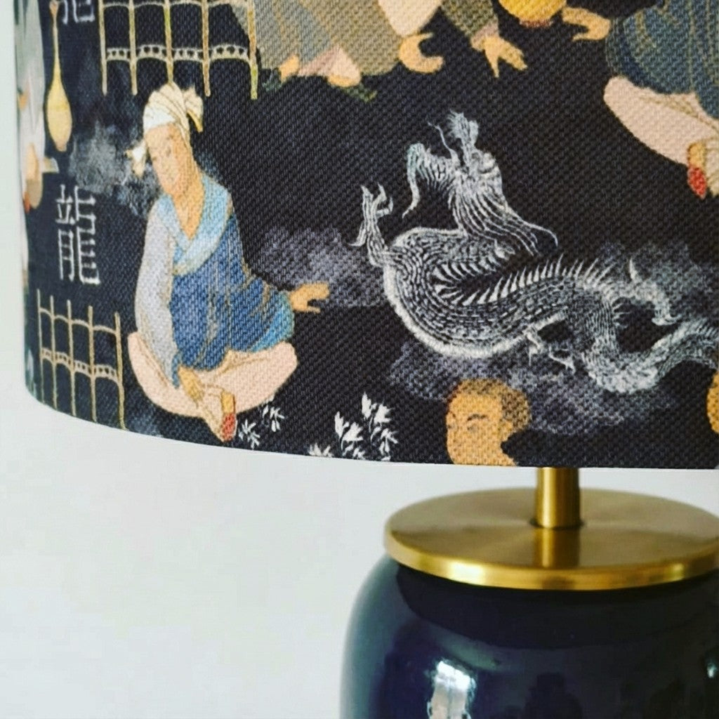 Kaiden El Yapımı Seramik Abajur