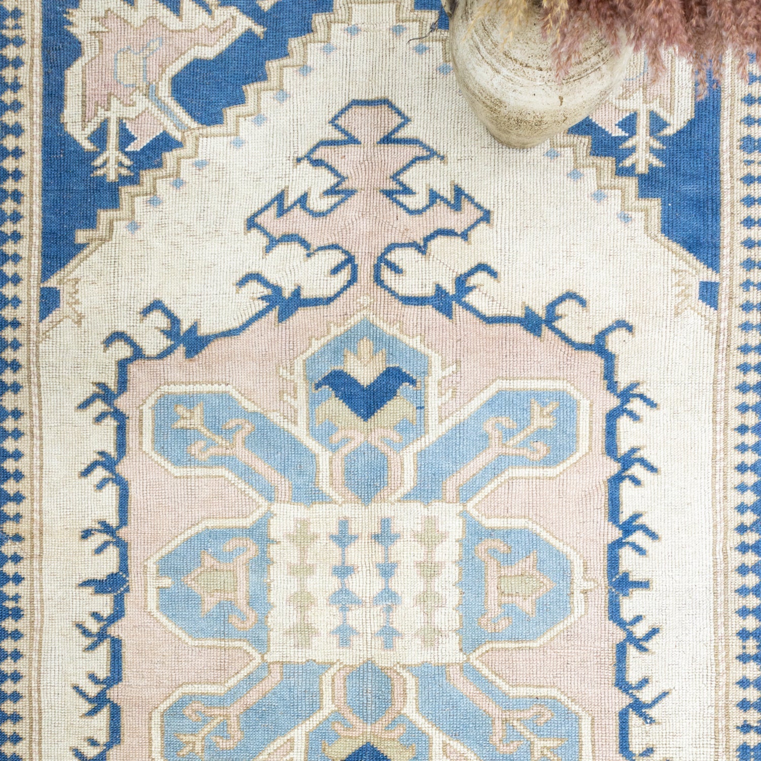 Kaman Oriental Figürlü El Dokuma Yün Halı 178x257 cm