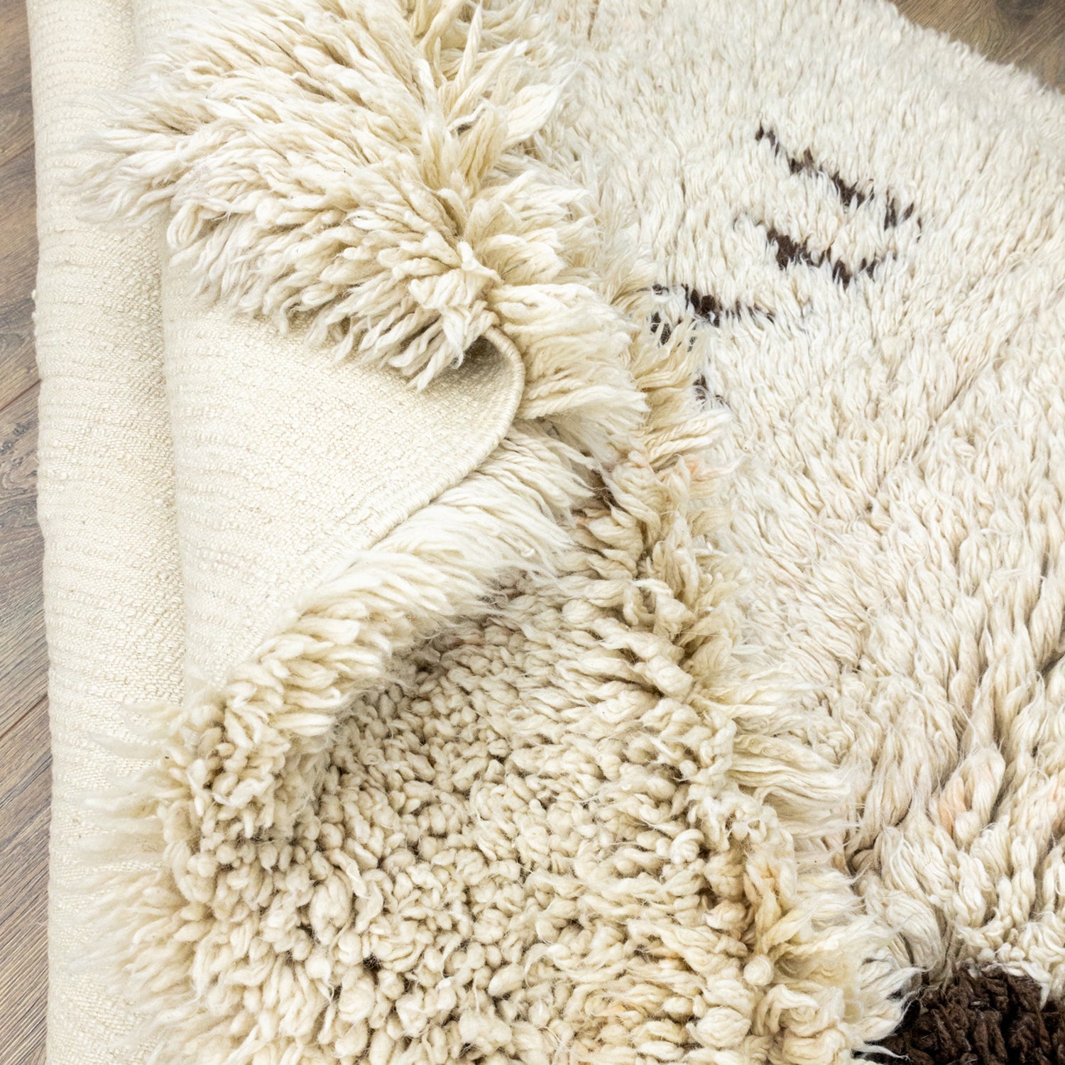 Kanire İlkel Desenli El Dokuma Tülü Halı 160x280 cm-Kilim & Halı-Soho Antiq-NowShopFun