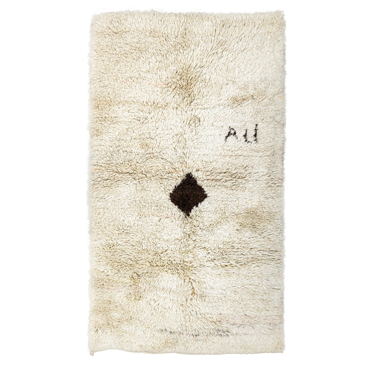 Kanire İlkel Desenli El Dokuma Tülü Halı 160x280 cm-Kilim & Halı-Soho Antiq-NowShopFun