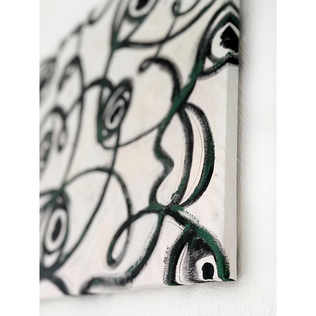 Kanvas Renkli Portre Serisi - 14