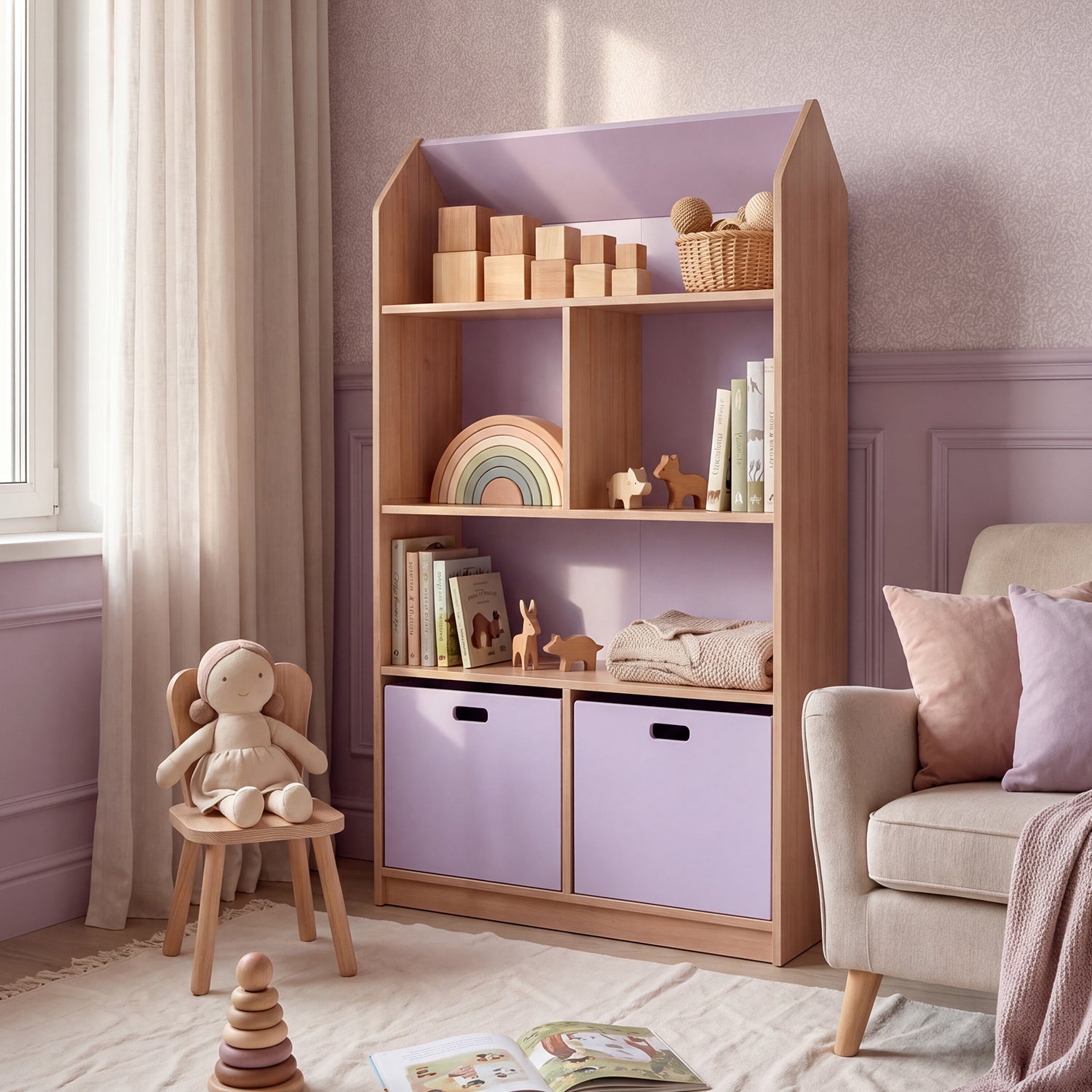 Toy House Kitaplık