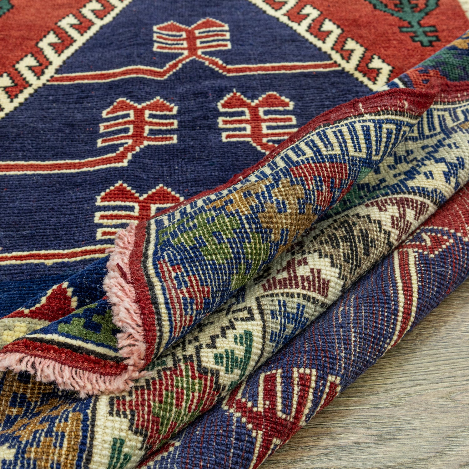 Karya Rustik Tasarımlı Yün Halı 131x179 cm