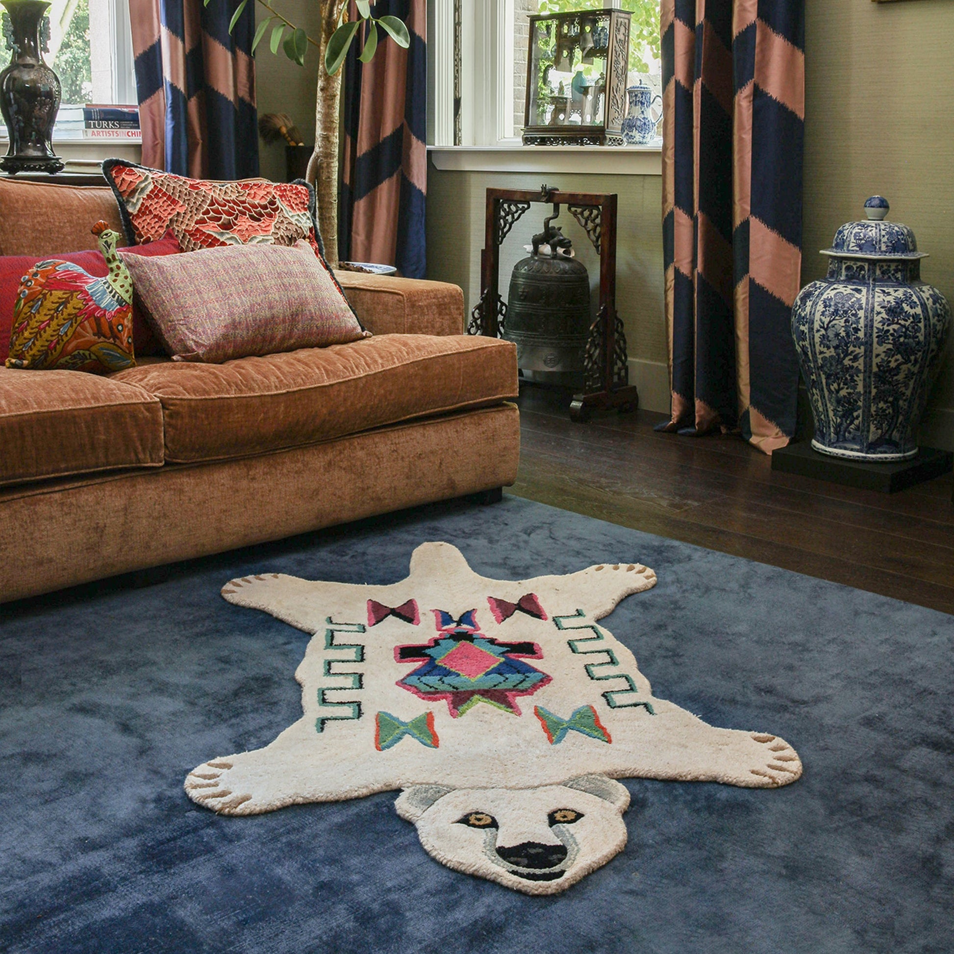 Kasbah Kutup Ayısı Figürlü Büyük Boy Halı-Kilim & Halı-Doing Goods-NowShopFun