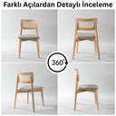 İrem Masif Kayın Sandalye (2'li Set)