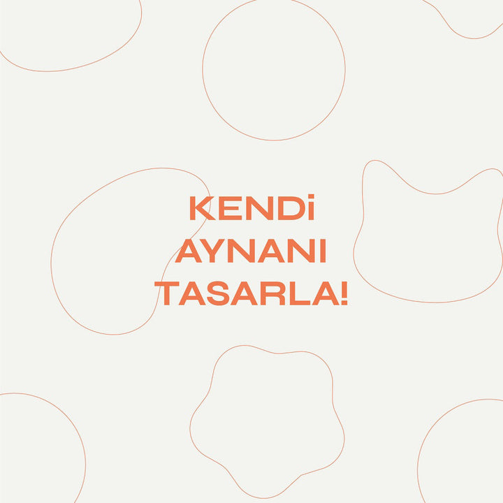 Kendi Aynanı Tasarla / Yuvarlak Ayna-Ayna-Color Reflect-Yuvarlak Ayna-Big Smile Sticker-Lila-NowShopFun