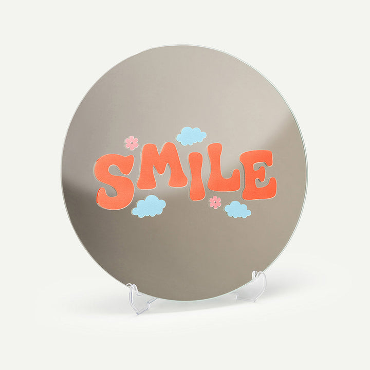 Kendi Aynanı Tasarla / Yuvarlak Ayna-Ayna-Color Reflect-Yuvarlak Ayna-Smile Sticker-Yavruağzı-NowShopFun