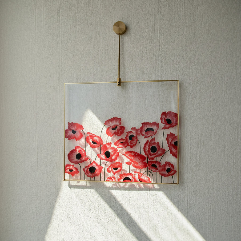 Kırmızı Gelincik Çiçeği