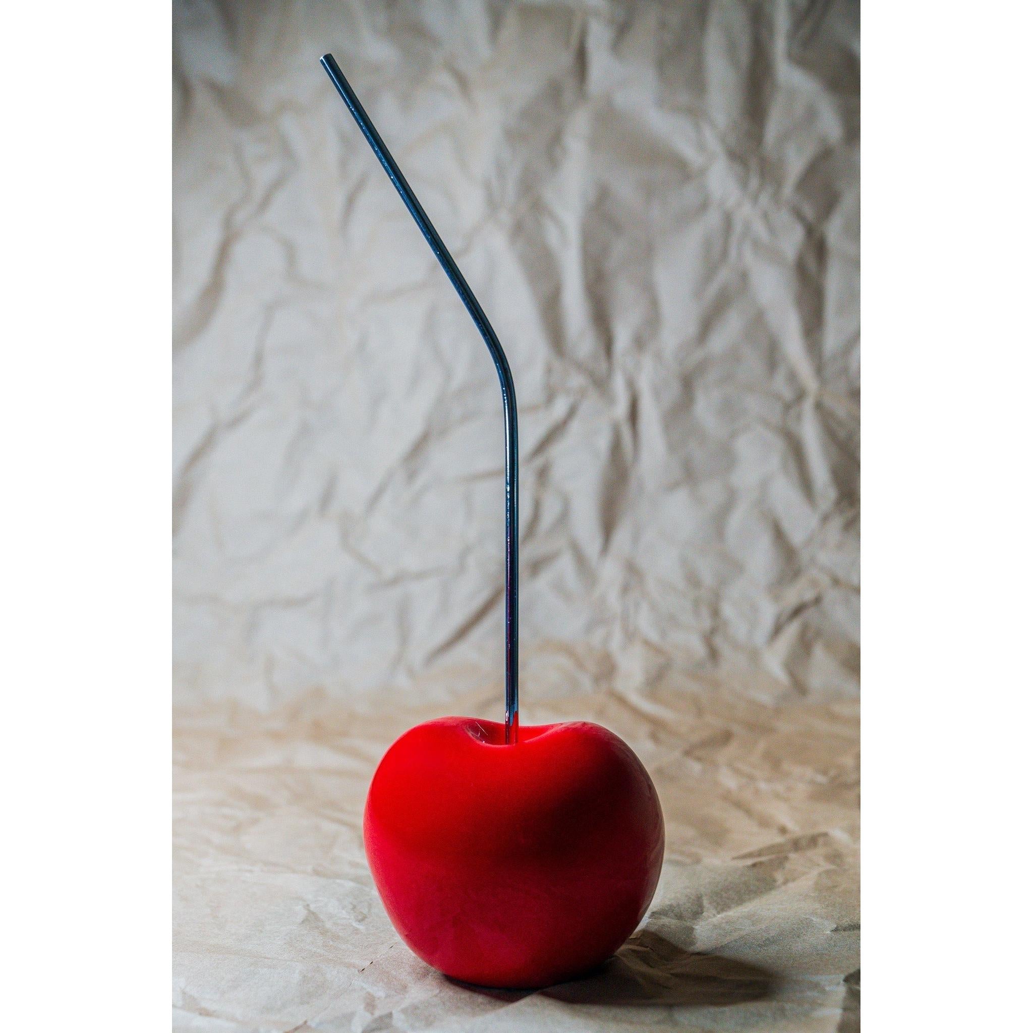 Kırmızı Kiraz Dekoratif Obje