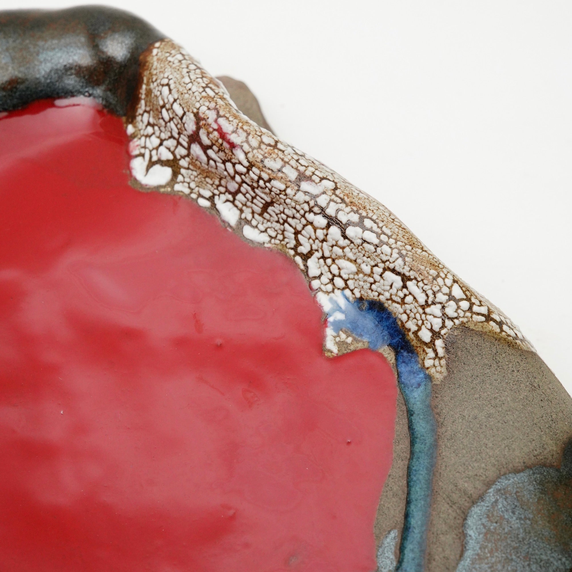 Kırmızı Sunum Tabağı No:1